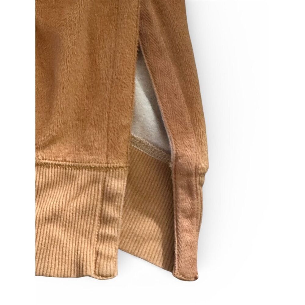 Aerie Women's Oversized Fuzzy Pullover Sweatshirt Orange Size M - Picture 7 of 7